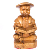 Reading Zinacanteca Child, Parota Wood