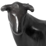 Bull Bust, Scribed Black Clay