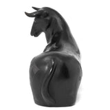 Bull Bust, Scribed Black Clay