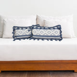 Decorative Rectangular Pillow Sleeve, Oaxacan Backstrap Weaving