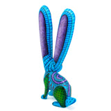 Long-Eared Small Rabbit Alebrije, Copal Wood