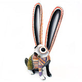 Long-Eared Small Rabbit Alebrije, Copal Wood