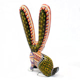 Long-Eared Small Rabbit Alebrije, Copal Wood