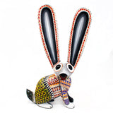 Long-Eared Small Rabbit Alebrije, Copal Wood