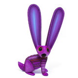 Long-Eared Small Rabbit Alebrije, Copal Wood