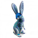 Round-Eared Standing Rabbit Alebrije, Copal Wood