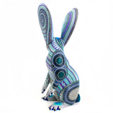 Round-Eared Standing Rabbit Alebrije, Copal Wood