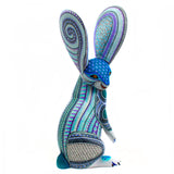 Round-Eared Standing Rabbit Alebrije, Copal Wood