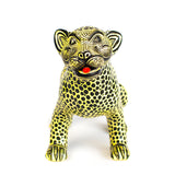 Small Jaguar Sticking out its Tongue, Chiapas Pottery