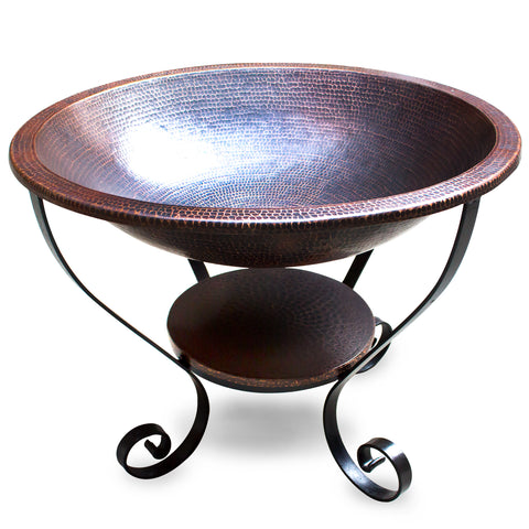 Outdoor Firepit, Copper