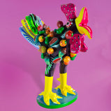 Standard Fruit-covered Rooster, Betus Clay