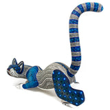 Large Sneaking Cat Alebrije, Copal Wood