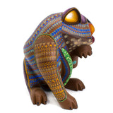 Bathing Wildcat Alebrije, Copal Wood