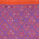 Orange & Purple Hanging Backstrap Loom, Backstrap Weaving