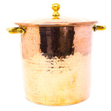 Hammered Ice Bucket, Copper