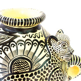 Three Jaguars Vase, Chiapas Pottery