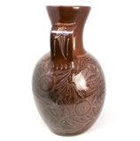 Brown/Beige Pitcher,<br>Burnished Clay