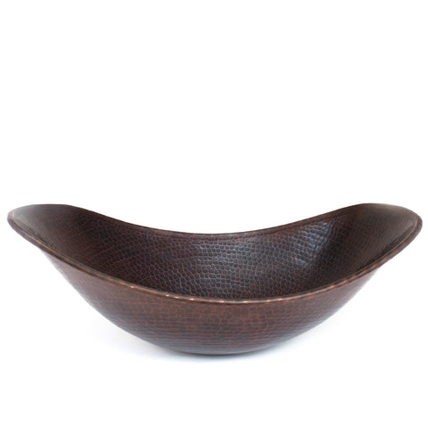 Canoe Shaped Sink, Copper