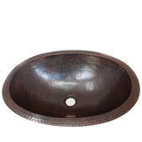 Oval Shaped Sink, Copper