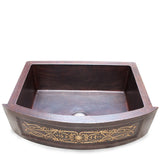 Patterned Kitchen Sink, Copper