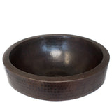 Convex Vessel Sink, Copper