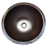 Convex Vessel Sink, Copper