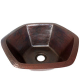 Hexagonal Sink, Copper