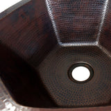 Hexagonal Sink, Copper