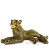 Jaguar Laying Down, Chiapas Pottery