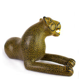 Jaguar Laying Down, Chiapas Pottery