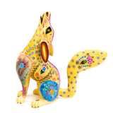 Howling Wolf Alebrije, Copal Wood