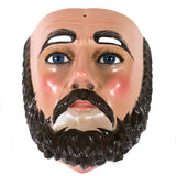 Tradicional Parachico Bearded Mask, Wood