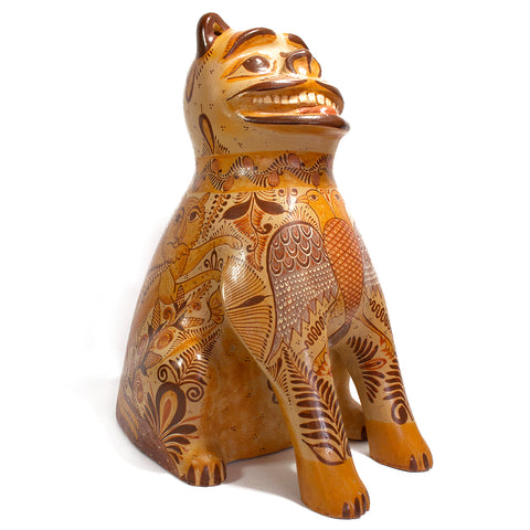 Nahual Figure, Canelo Clay
