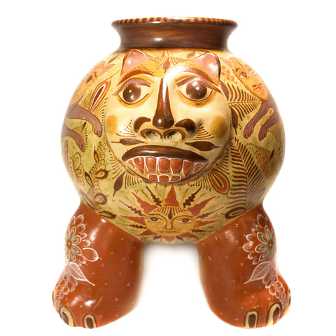 Nahual Vase, Canelo Clay