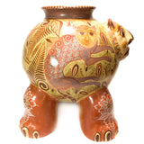 Nahual Vase, Canelo Clay