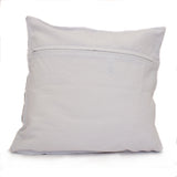 White Cushion Sleeves Set, Machine Embroidery