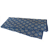 Blue Tones Table Runner, Backstrap Weaving