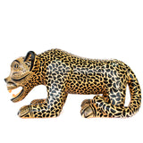 Small Jaguar with open Jaws, Chiapas Pottery