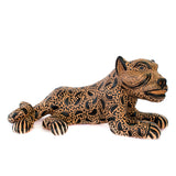 Small Jaguar Lying , Chiapas Pottery