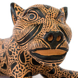 Small Jaguar Lying , Chiapas Pottery