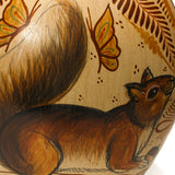 Squirrel Vase, Canelo Clay