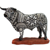 Bull, Beads Art