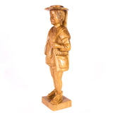 Zinacanteca Man with Pouch, Parota Wood