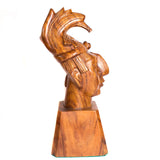 Pakal Head, Parota Wood